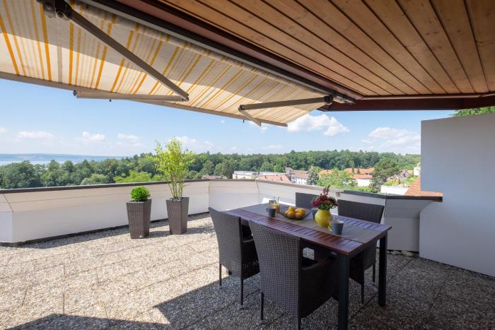 Ferienwohnung Sommerliebe mit Panoramaterrasse und Seeblick