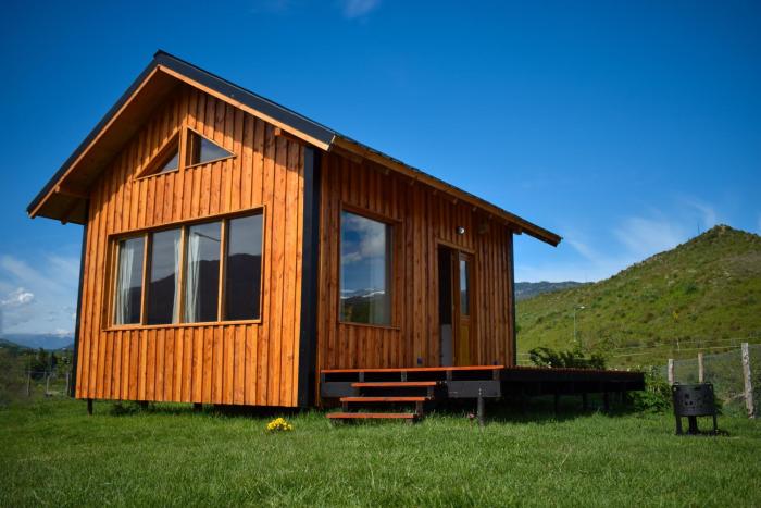 Chalet con vistas a las montañas