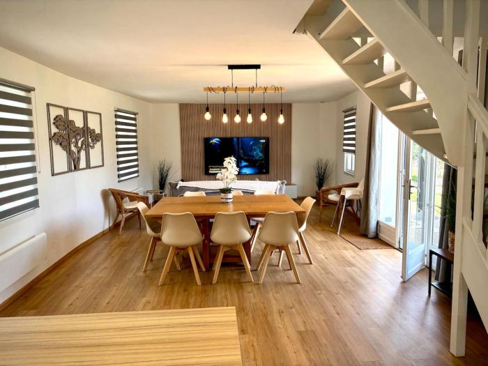 Maison spacieuse et lumineuse