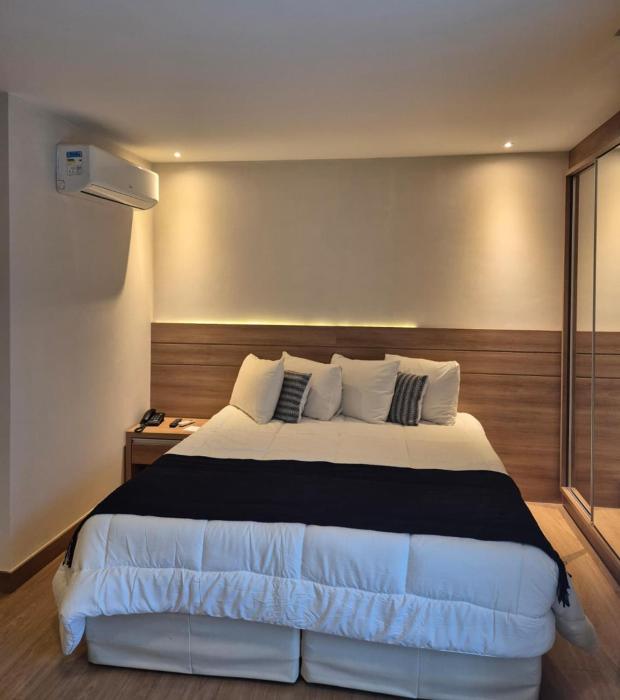 Apart Vista Azul - Conforto com a vista para a mata de pinheiros