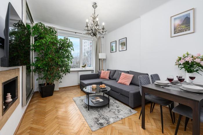 Lumina 3 room apart near Łazienki Królewskie