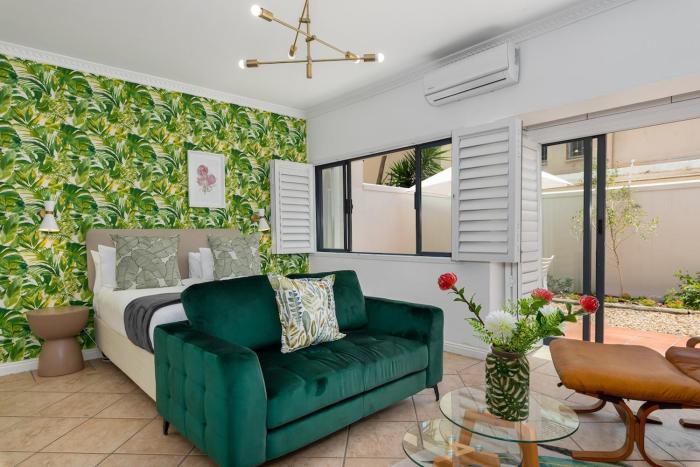 Stylish Sea Point Studio in Secure Complex Patio