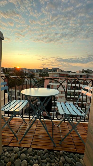 Beachfront Appartment Nice Promenade des anglais 2 terraces