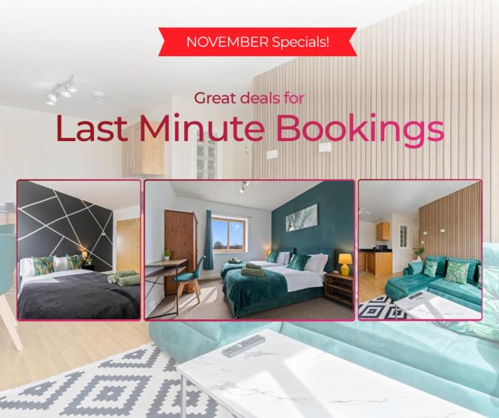 Stunning Views l Last-Minute Escape l Free Parking l Sleeps 6 l By Zen Nights Short Lets & Serviced Accommodations