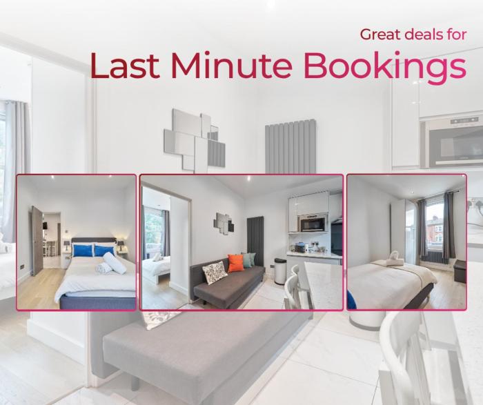 Last-Minute Escapes l Exclusive Offer l Flat 124 Delightful 2-bedroom apartment in Tufnell Park l Sleeps Up to 5 Guests l By Live London Short Lets & Serviced Accommodation l