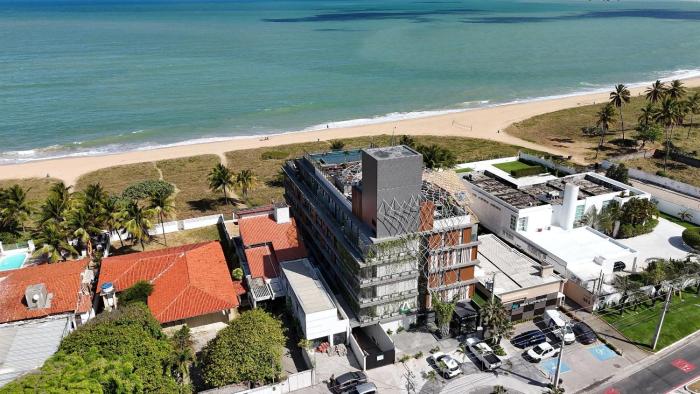 Flat Alta Garden pé na areia, Praia do Bessa