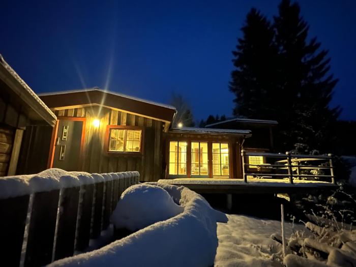 Cozy cabin with an amazing view