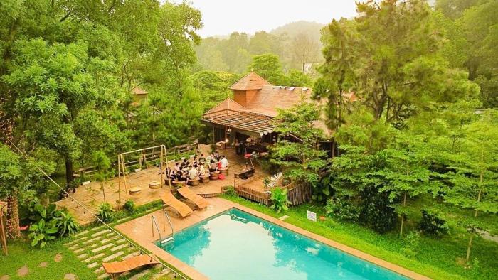 Busan House - Căn nhà gỗ view đẹp- Moon Villa Sóc Sơn