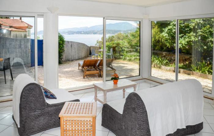 Appartement sur Jardin, Vue ouverte sur la mer !