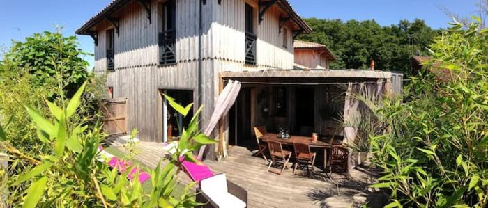 Villa "Marée Vous" Charmante maison en bois sur le Bassin d Arcachon