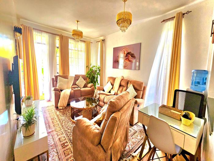 Elegant 1BR Apartment in Nairobi Imara Daima Next to Imaara Mall 10 minutes from JKIA and SGR