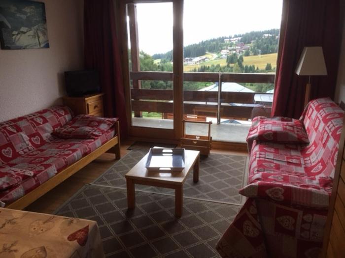 Studio cabine aux Saisies, 5 pers, balcon sud - FR-1-293-137