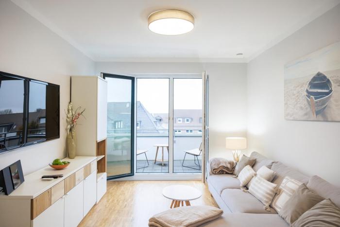 PrimeLoft "Frische Brise" - Penthouse - Fahrstuhl - modern & geräumig - Familien - Dachterasse - Tiefgarage