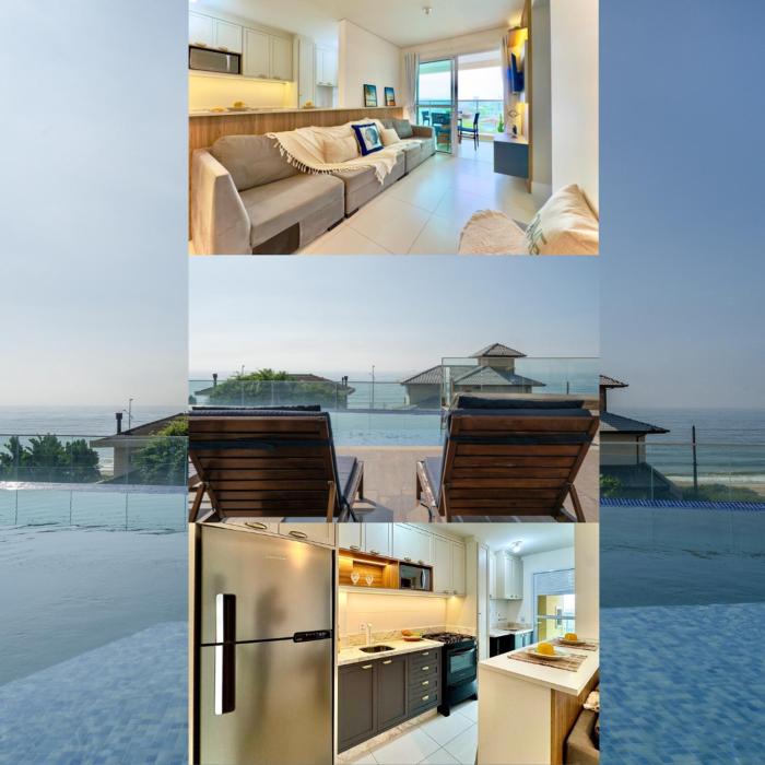 Apartamento em condomínio HOME CLUB, cozinha completa, PISCINA e JACUZZI aquecida, SAUNA, ACADEMIA, quadra de esportes playground infantil, salão de jogos a 40m da PRAIA e 15min do Beto Carreiro