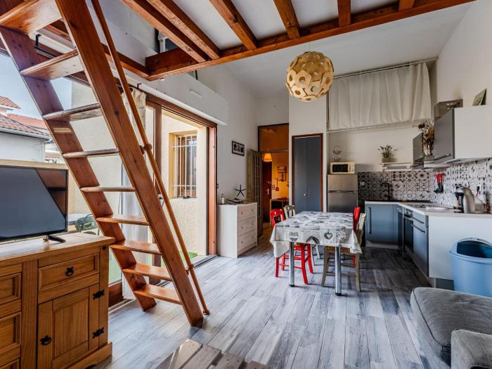 Charmant appartement 4 pers, parking, Wi-Fi, proche océan - FR-1-521-263