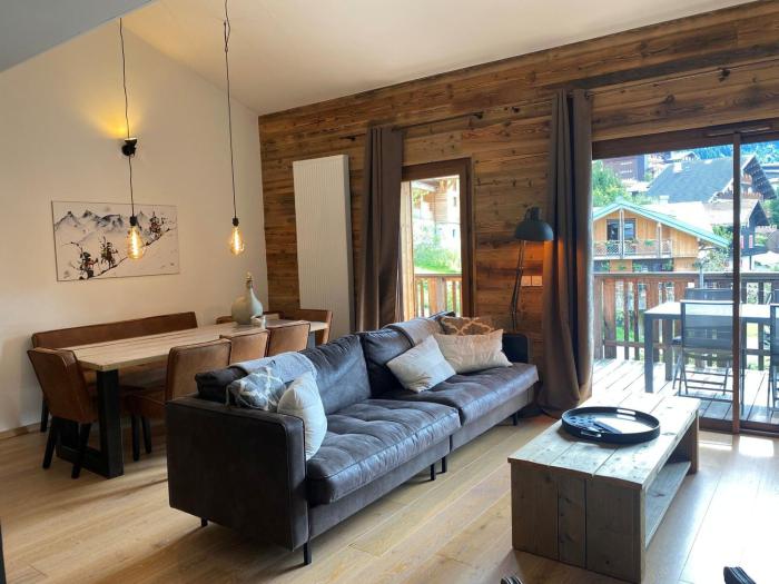 Duplex Châtel 8 pers, 4 ch, parking - FR-1-198-278