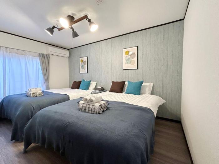 KENDAMA 5 minutes to Namba!USJ 30 minutes! Great as a base for sightseeing in Osaka!Accommodation for up to 10 people Private station is a 3-minute walk