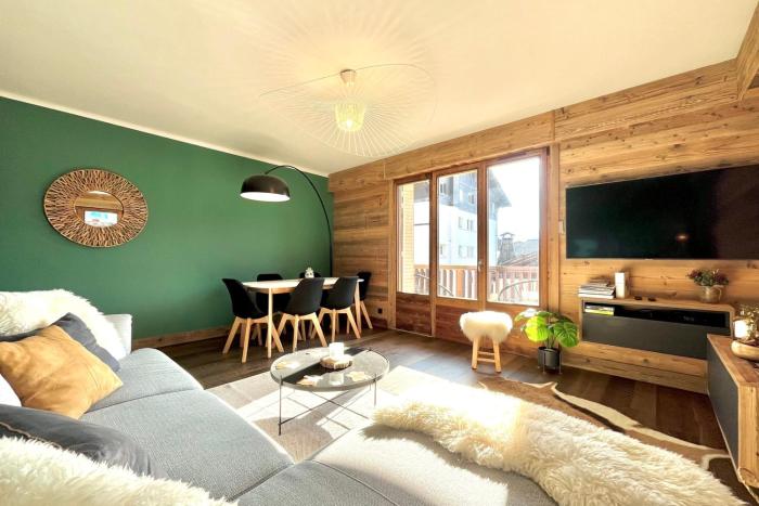 Modern apartment in the heart of Megève