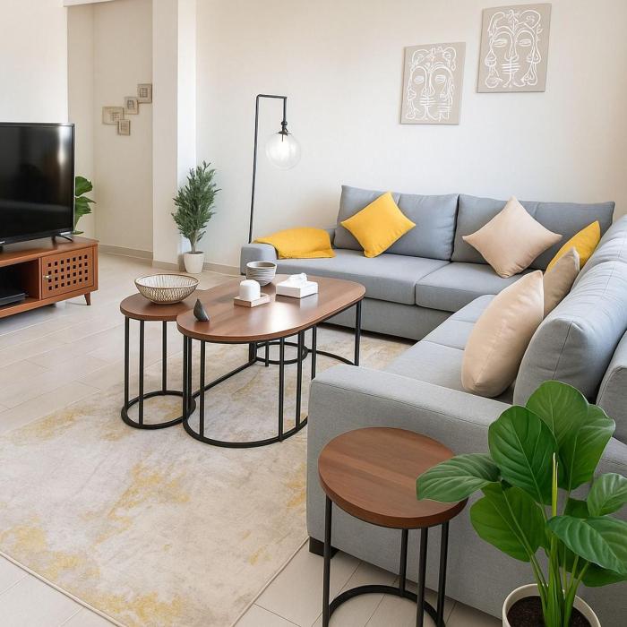 One bed room apt شقة غرفة و صالة