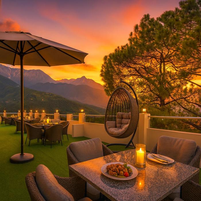 The Ginger- A Four Star Luxury Hotel In Dharamshala # Centrally Heated & Air Cooled # Premium Rooms # Lift # Bar # Terrace # Big Parking # Near market # Top Rated # Property of the year # By royal castle #