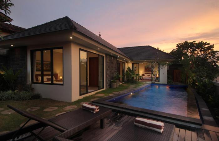 Carang Sari Sukawati 3 Bedroom Villa with Private Swimming Pool and Riverside