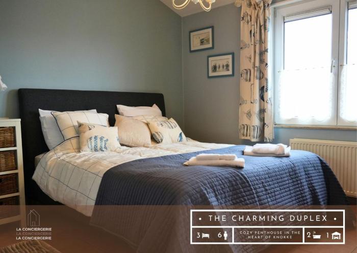 Le Charming duplex lumineux avec balcon, terrasse ensoleillée & parking