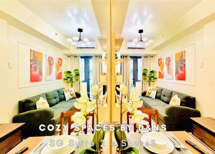 MOA Complex 1 Bedroom with balcony SG Suite 2 at Shore 3