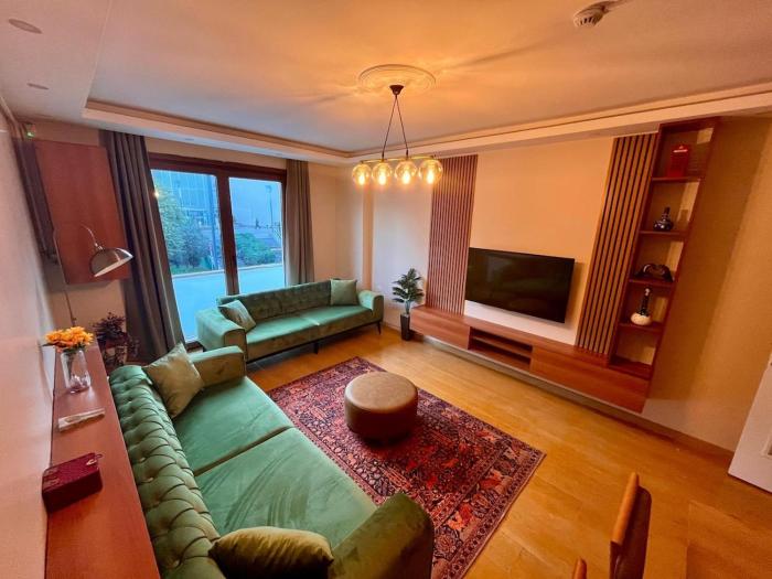 Next to Cevahir Shopping Mall Perfect location comfortable luxury apartment