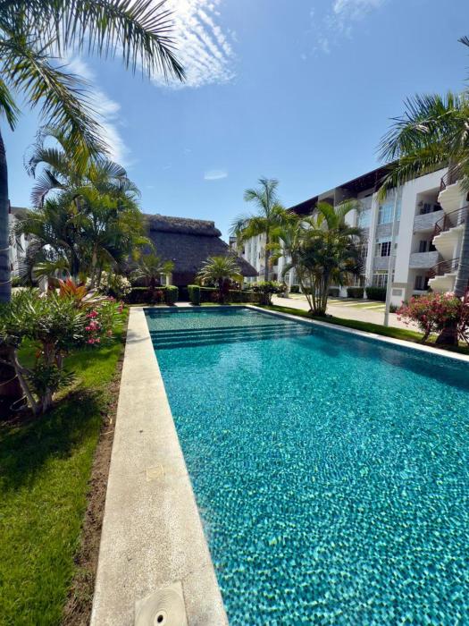 Oasis in Manzanillo PB pool terrace near beach