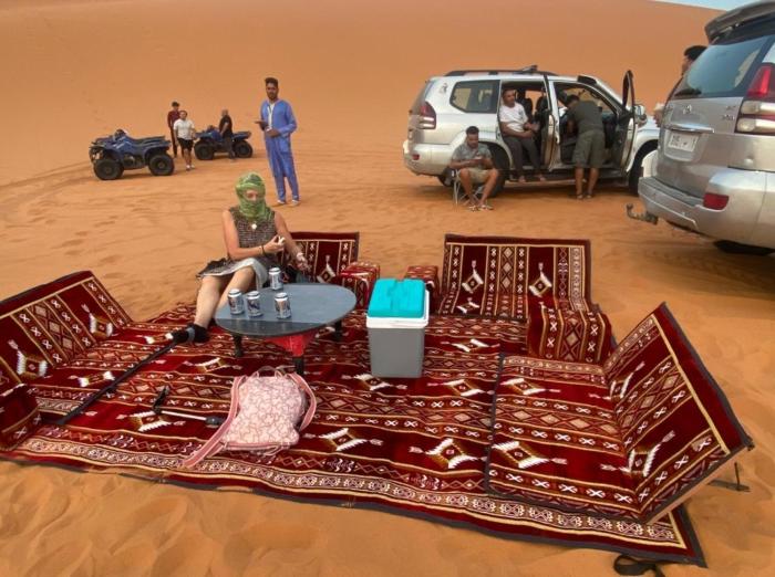 Sahara desierto Camp