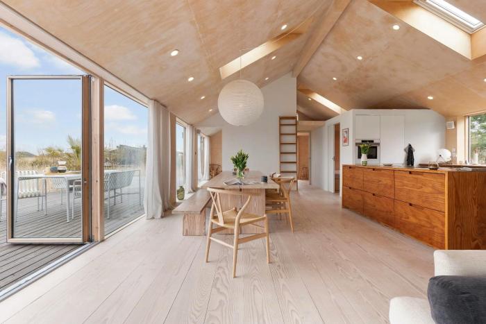 Designer House With Outdoor Bath On Odden