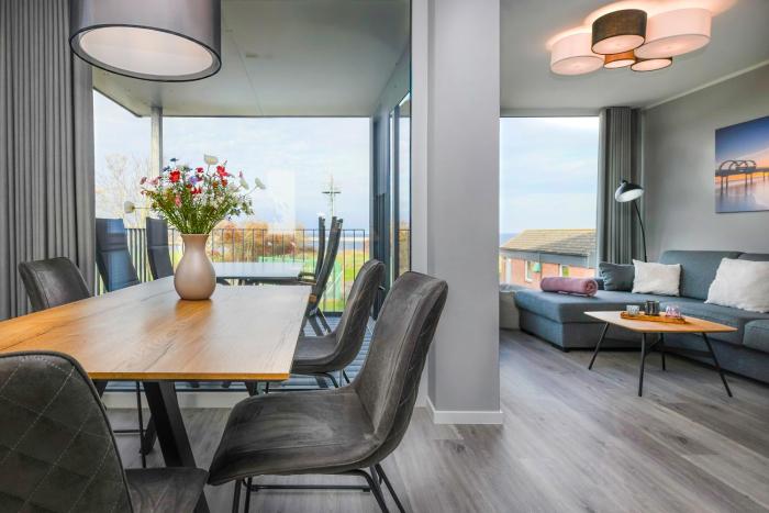 BeltBlick 3 - Moderne Ferienwohnung direkt an der Ostsee mit Meerblick und Sauna!