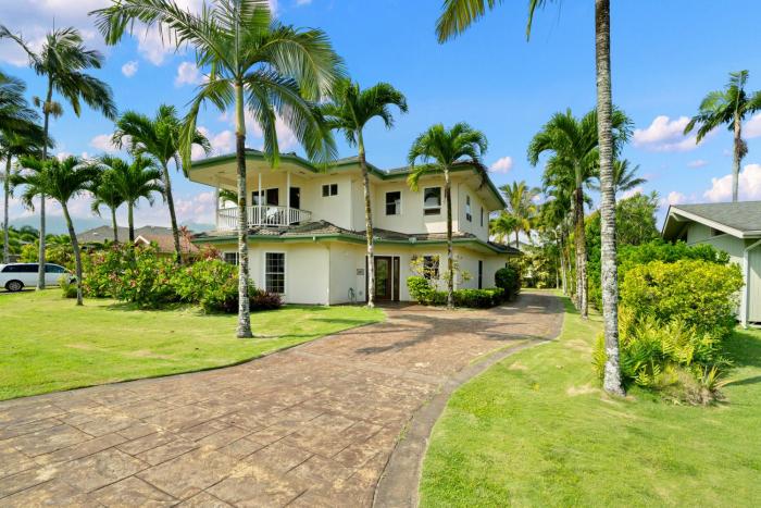 Princeville Beaches Lux 4BR 4Ba Air Conditioned