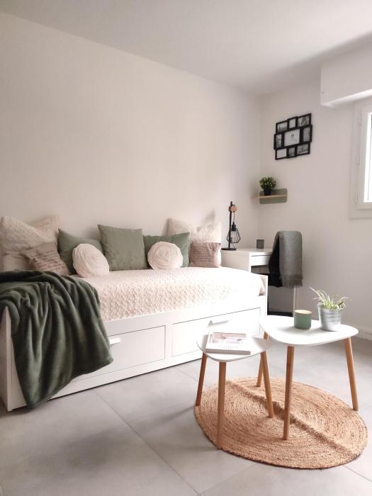 Studio Cosy, résidence sécurisée, parking privé