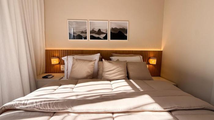 Studio Quarto e Sala Moderno em Ipanema, próximo a praia