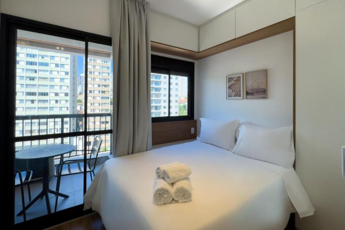 Estúdio moderno e lazer completo - Wecare Hosting