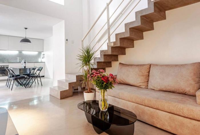 Elegant San Telmo Duplex Design, Space & Silence