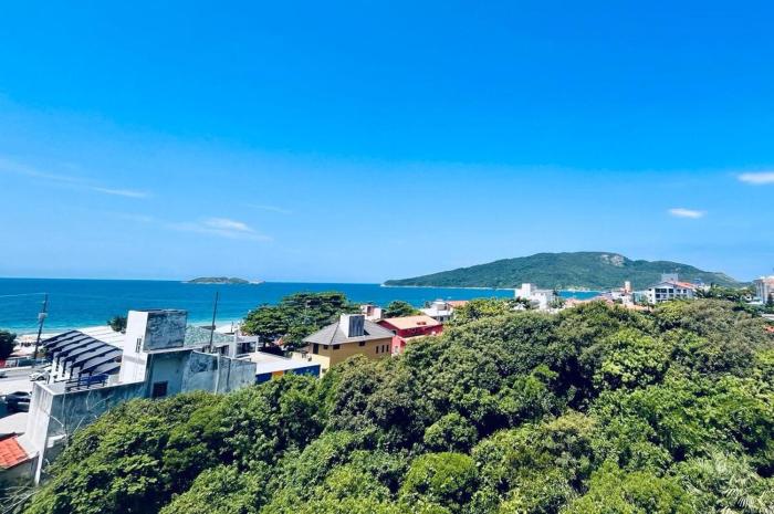 Cobertura com vista mar