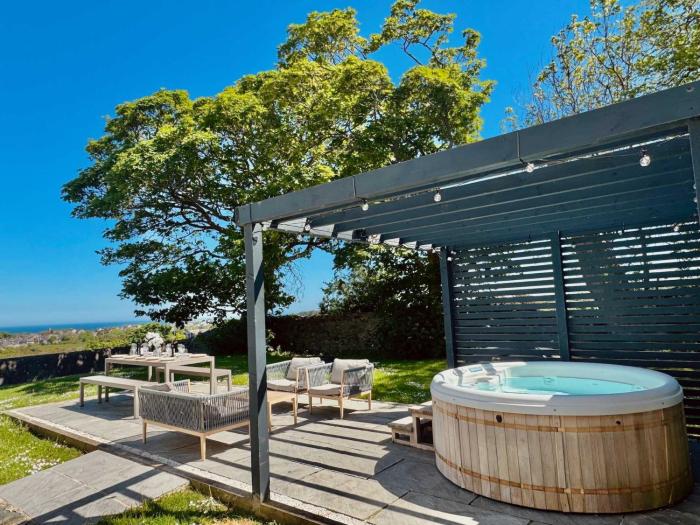 Luxury coastal retreat with sea views