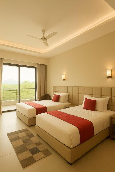 SATYAM RESIDENCY NEAR 5 STAR JW MARRIOTT HOTEL & RESORt
