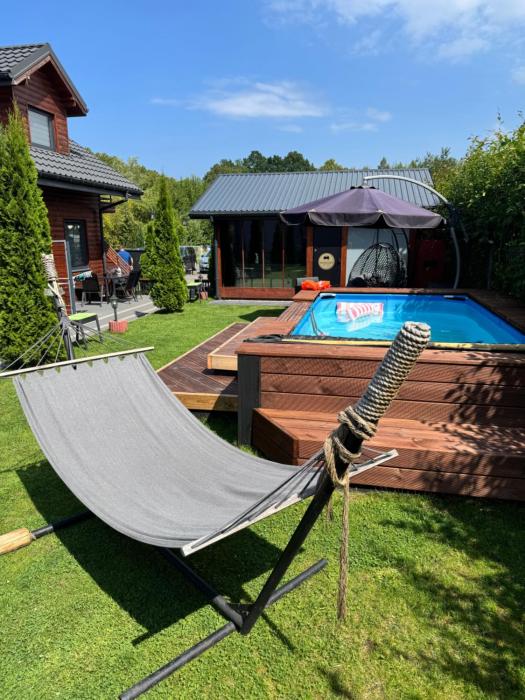 Domki nad morzem jacuzzi sauna Redwood Mielno