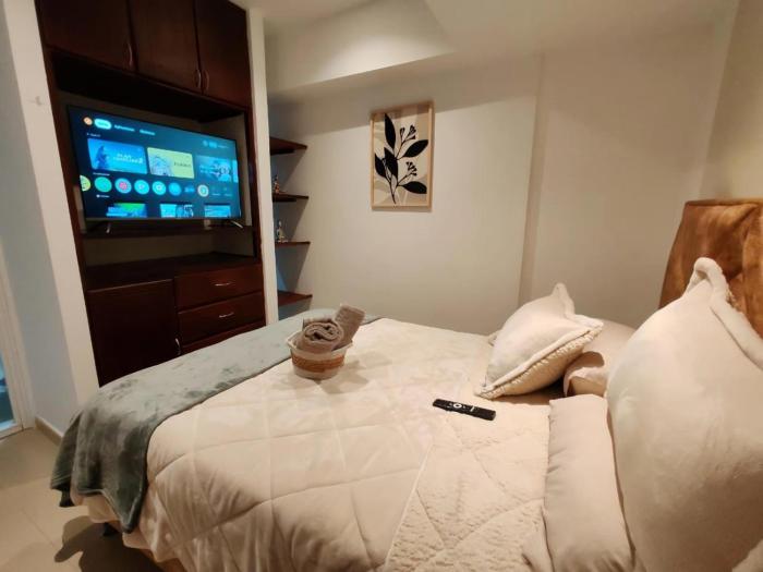 Aparta-estudio acogedor con balcón y parqueadero junto a la UPTC, Tunja