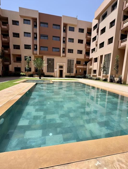 Garden View- Gueliz-Majorelle appartement 2 chambres- Wifi et piscines