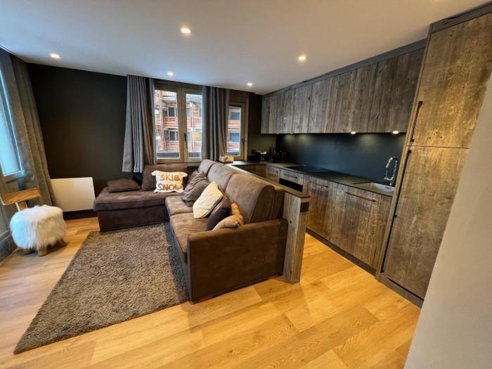 Appartement rénové 4 pièces, WiFi et garage à Val-dIsère - FR-1-694-341