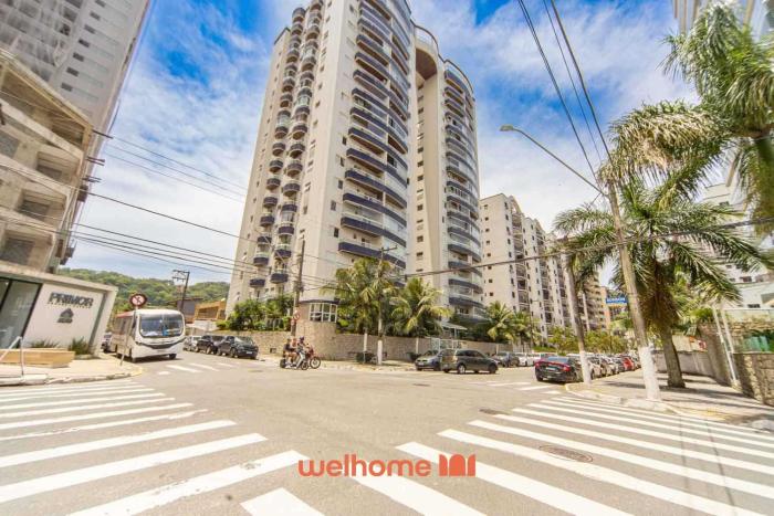 Apartamento em Praia Grande com Vista da Montanha