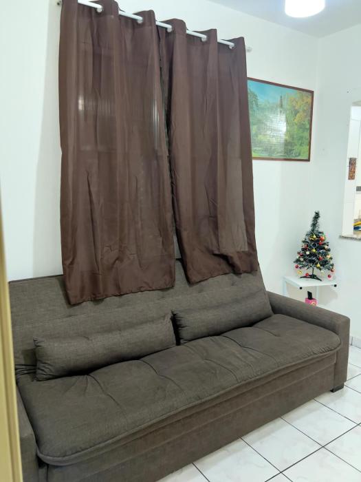 Apto no Boqueirão, 3 minutos da Praia a Pé, vaga de garagem rotativa e Wi Fi