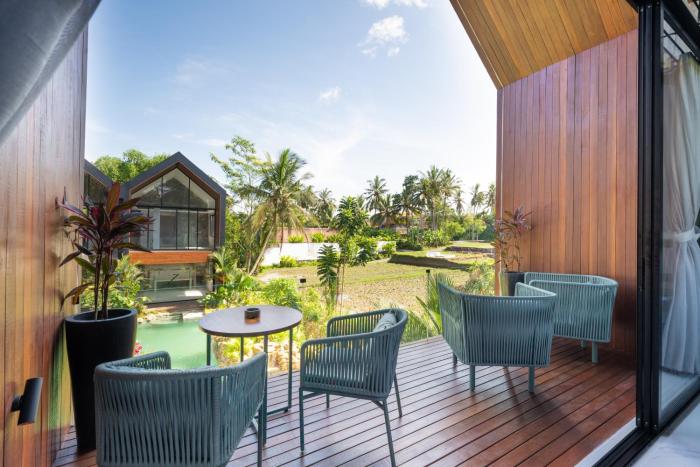 Sunset Lagoon Rice Field Villa by Alfred in Bali