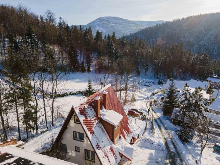 Folkowy Dom dla 14 osób z sauną i grillowiskiem - Dream Apart