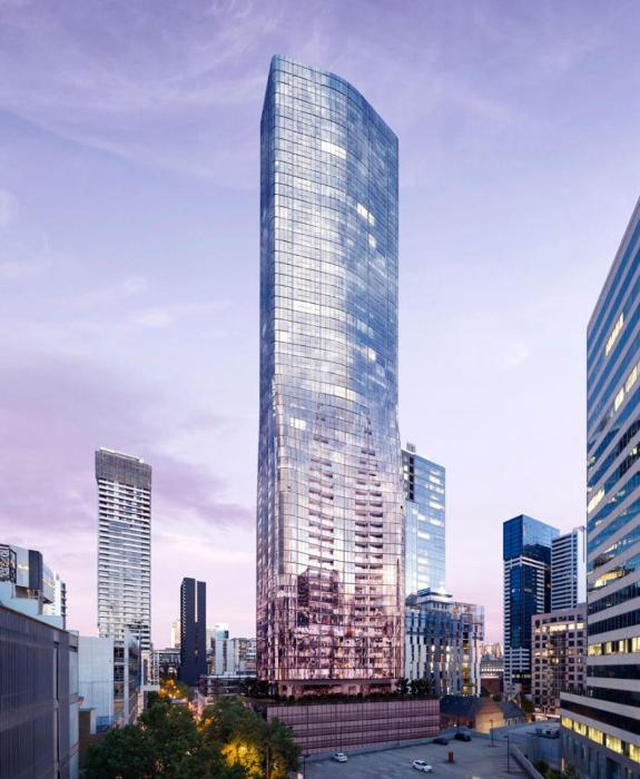 Sky 2 bed apt at Mel CBD with gym pool & sauna