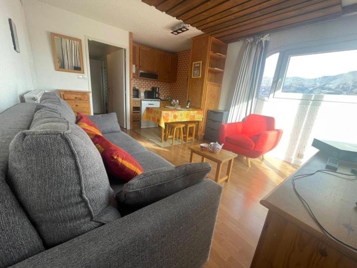 Studio pour 4 pers au centre de Pra Loup avec vue sur vallée - FR-1-165A-207